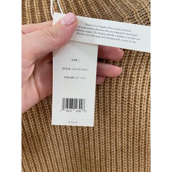 Vince Tan Turtleneck Sweater - Picture 4 of 7